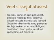 KÕNE #8