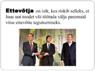 Ettevõtlus #3