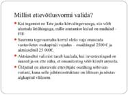 Ettevõtlus #26