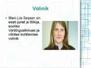 Sooline võrdõiguslikkus #11