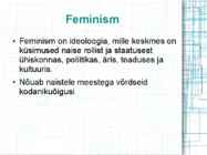 Sooline võrdõiguslikkus #6