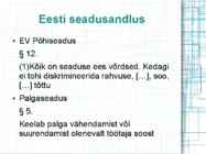 Sooline võrdõiguslikkus #9