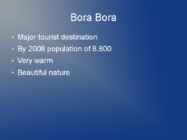 My Dream Destination-Bora Bora Islands #3