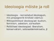 Poliitilised ideoloogiad #2