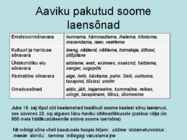 EESTI KIRJAKEEL 20 sajand - … Kirjakeele ühtlustumine #7
