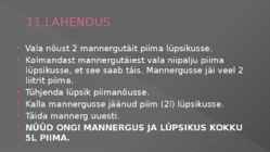 Nuputamisülesanded-küsimus vastus #23