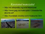 Maakunst e land art esitlus #7