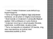 Hans Christjan Andersen #9