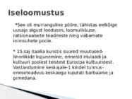 Renessansi üldiseloomustus #3