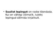Lepingud #6