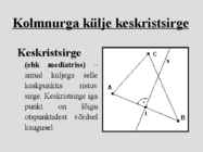 Huvitavad Punktid kolmnurgas #3