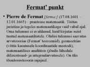 Huvitavad Punktid kolmnurgas #28