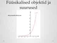 Füüsikalise looduskäsitluse alused #5