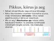 Füüsikalise looduskäsitluse alused #51