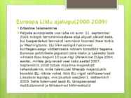 Euroopa liidu ajalugu #8