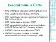 Eesti osalemine rahvusvaheliste organisatsioonide töös #5