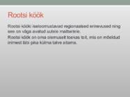 Rootsi köök #2