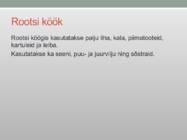 Rootsi köök #3