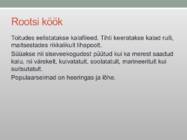 Rootsi köök #5