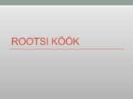 Rootsi köök
