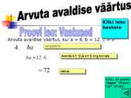 Lineaarvõrrand #16