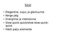 QUICKSTEP-FOKSTROTT #5