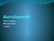 Aurulaevade esitlus