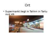 Recherchieren im Supermarkt #2