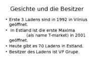 Recherchieren im Supermarkt #3