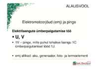 Elektrotehnika alalisvool #3