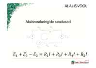 Elektrotehnika alalisvool #9