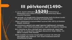 Madalmaade koolkonnad #7