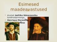 Suured maadeavastused ja nende tagajärjed #6