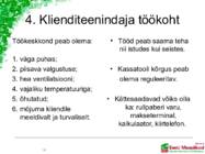 TOIDUPOE KLIENDITEENINDAJA TÖÖKOHT #10