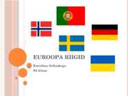 Eesti ja Euroopa riigid #6