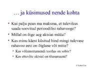 Aeg ja Raha #5