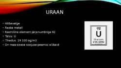 Keemia-Uraan #2