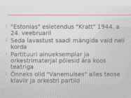 EDUARD TUBIN #11