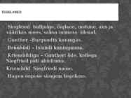 Nibelungide laul-Saksa rahvuseepos #6