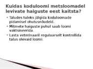 Rebane ja tema haigused #7