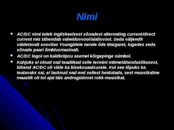 AC DC #3