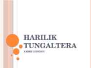 Harilik tungaltera