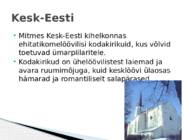 KESKAEGNE SAKRAALARHITEKTUUR EESTIS #6