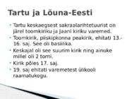 KESKAEGNE SAKRAALARHITEKTUUR EESTIS #9