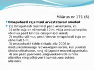 Veeseadusest tulenevad määrused #16