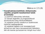 Veeseadusest tulenevad määrused #19