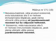 Veeseadusest tulenevad määrused #20
