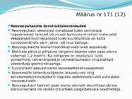 Veeseadusest tulenevad määrused #22