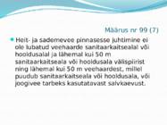Veeseadusest tulenevad määrused #9