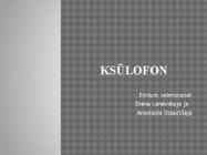 Ksülofon